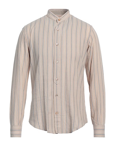 ELEVENTY Рубашка в полоску 70% Хлопок, 30% Лен