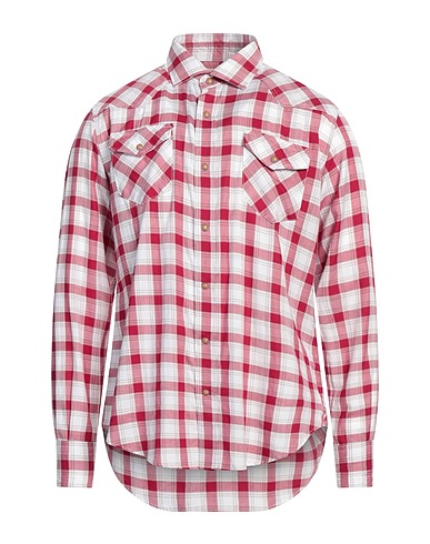 ELEVENTY Checked shirt 100% Cotton