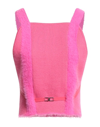 JACQUEMUS Top Fuchsia 42% Polyamide, 29% Wool, 29% Acrylic
