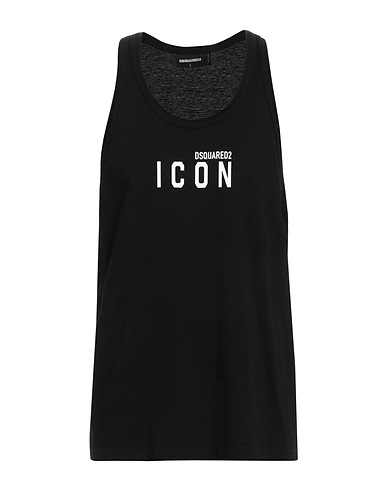 DSQUARED2 Vest Black 100% Cotton