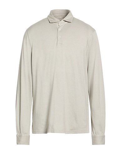 FEDELI Polo Grigio chiaro 100% Cotone organico