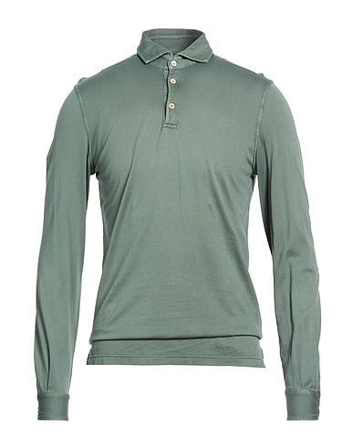 FEDELI Μπλουζάκι Polo Πράσινο του φασκόμηλου 100% Οργανικό βαμβάκι