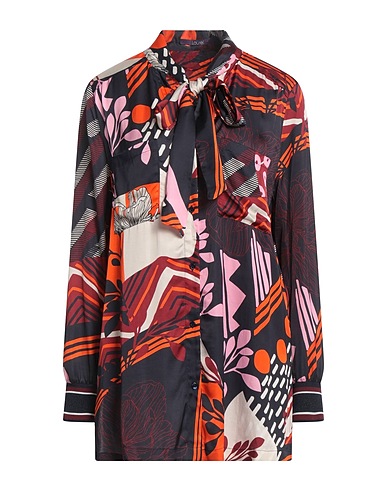 LAURÈL Floral shirts & blouses Dark purple 100% Viscose