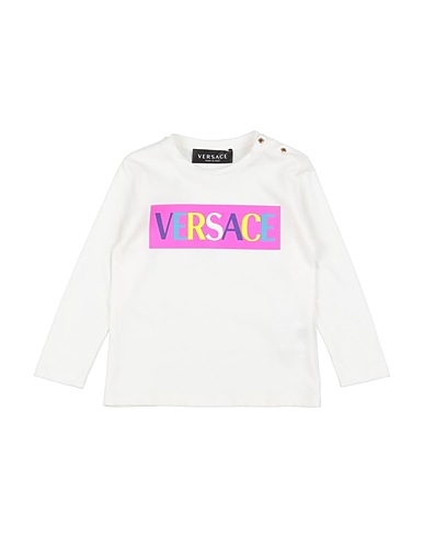 VERSACE YOUNG T-shirt White 100% Cotton
