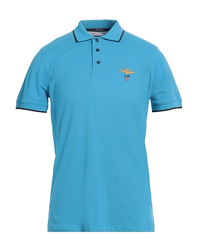 AERONAUTICA MILITARE Polo shirt ESSENTIAL AZZURRO 100% Cotton