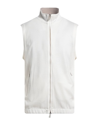 ELEVENTY Cardigan PLATINUM White 98% Cotton, 2% Polyamide