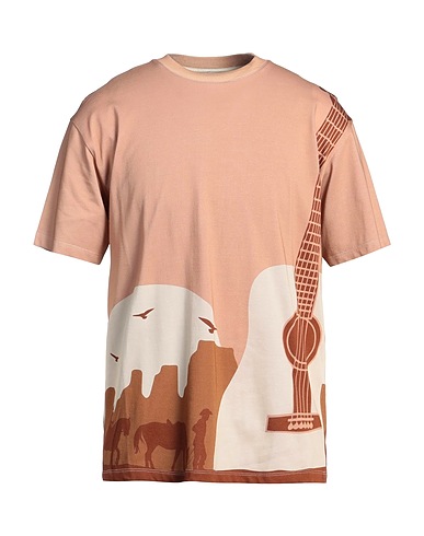 JUST DON T-shirt Rosa antico 100% Cotone