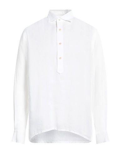 ALESSANDRO GHERARDI Linen shirt White 100% Linen