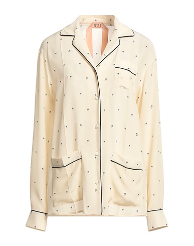 N°21 Patterned shirts & blouses 100% Silk