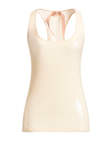 N°21 Top Ivory 96% Polyester, 4% Elastane