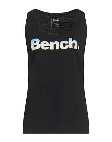BENCH. Tanktop Schwarz 100% Baumwolle