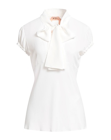 N°21 Top White 69% Acetate, 31% Silk