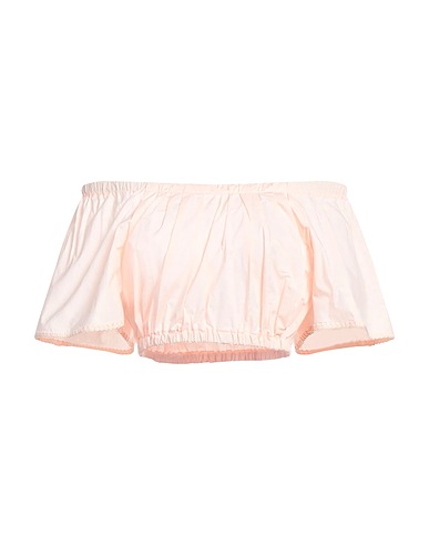 FORTE_FORTE Top spalle scoperte Rosa chiaro 100% Cotone