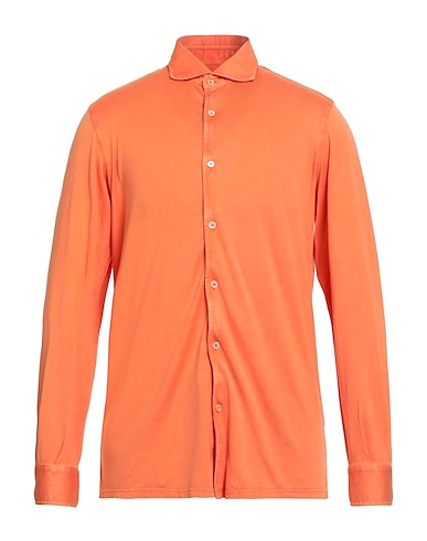 FEDELI Einfarbiges Hemd 100% Baumwolle