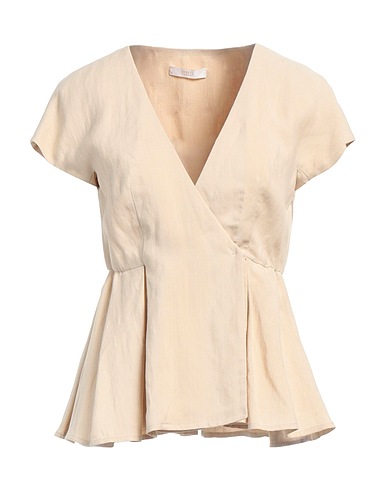 FEDELI Top Beige 65% Viscosa, 35% Lino