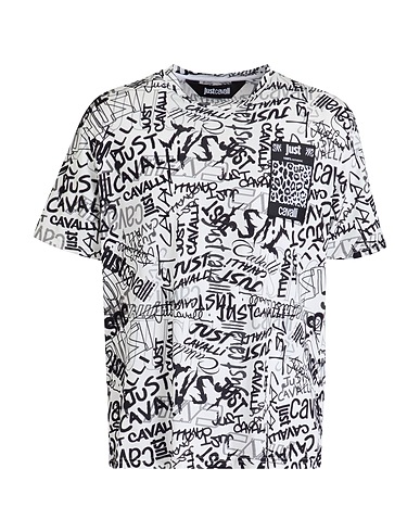 JUST CAVALLI T-shirt White 100% Cotton