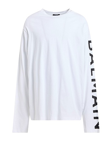 BALMAIN T-shirt White 100% Cotton