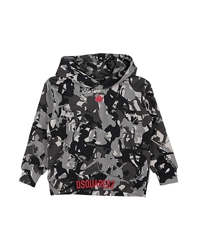 DSQUARED2 Hooded sweatshirt Grey 100% Cotton
