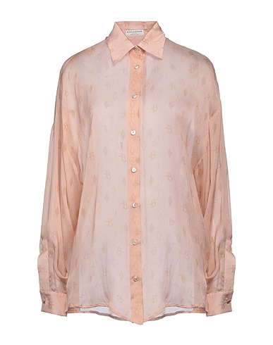 BALLANTYNE Patterned shirts & blouses Blush 100% Silk