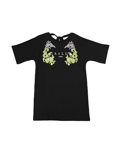 GAëLLE Paris Dress Black 100% Cotton