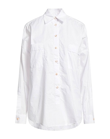 BALLANTYNE 無地シャツ&ブラウス ホワイト コットン 100%