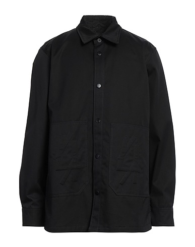 44 LABEL GROUP Solid colour shirt Black 100% Cotton
