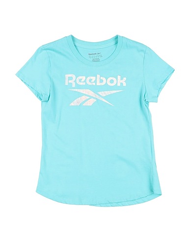 REEBOK T-Shirt Tūrkis 100% Baumwolle