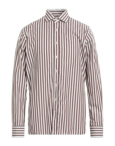 ALESSANDRO GHERARDI Рубашка в полоску 100% Хлопок