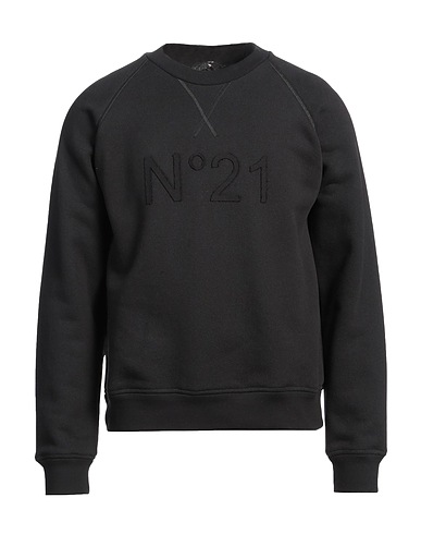 N°21 Felpa Nero 100% Cotone