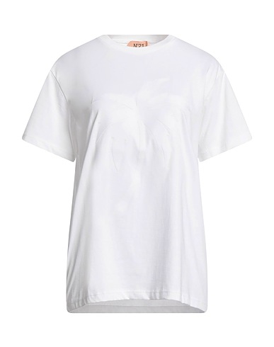 N°21 T-shirt Bianco 100% Cotone