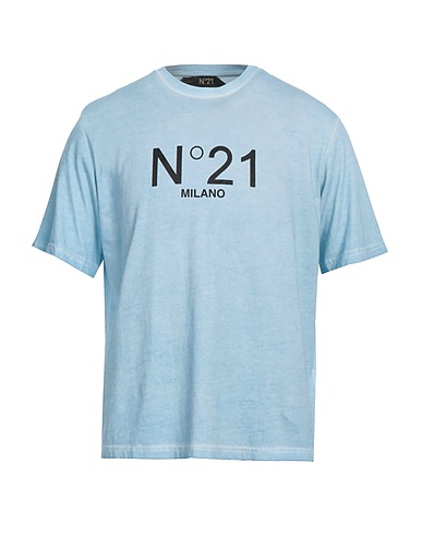 N°21 T-shirt Azure 100% Cotton
