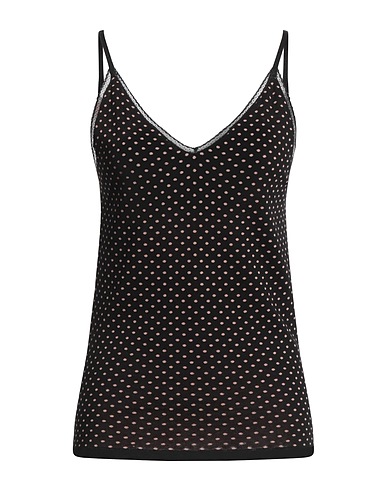 N°21 Camisole Black 100% Cotton, Polyamide