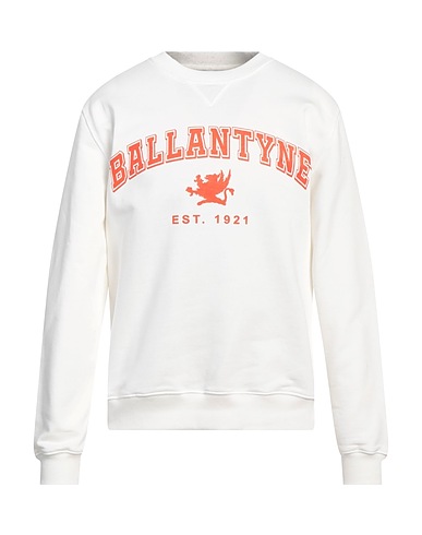 BALLANTYNE Sweatshirt Off white 100% Cotton