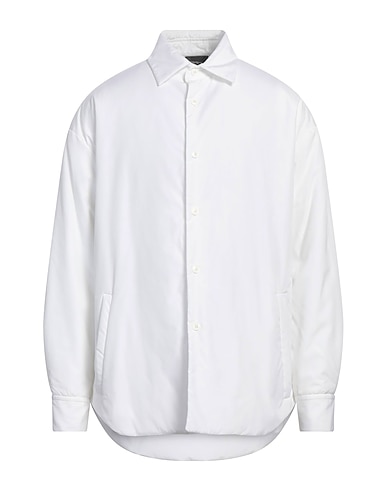 EMPORIO ARMANI Однотонная рубашка 100% Хлопок