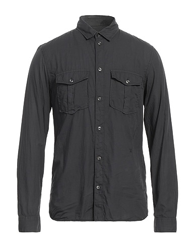 ZADIG&VOLTAIRE Solid color shirt Charcoal 100% Cotton