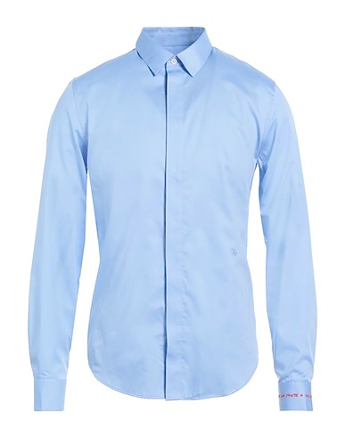 ZADIG&VOLTAIRE Solid colour shirt Sky blue 100% Cotton