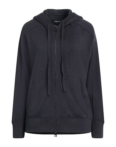 ZADIG&VOLTAIRE Hooded track jacket  Charcoal 100% Cotton