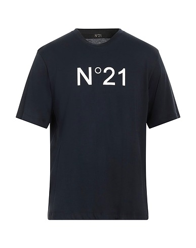 N°21 T-shirt Blu notte 100% Cotone
