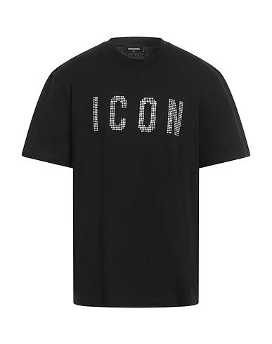 DSQUARED2 T-shirt Nero 100% Cotone