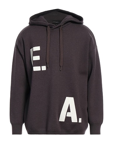 EMPORIO ARMANI Pullover Testa di moro 34% Lana, 29% Poliestere, 23% Lyocell, 14% Poliammide