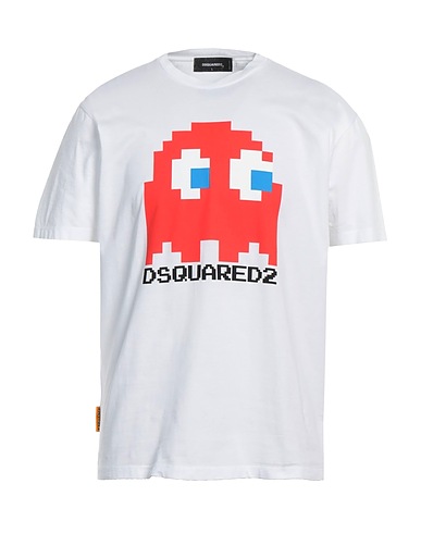DSQUARED2 Ｔシャツ ホワイト コットン 100%