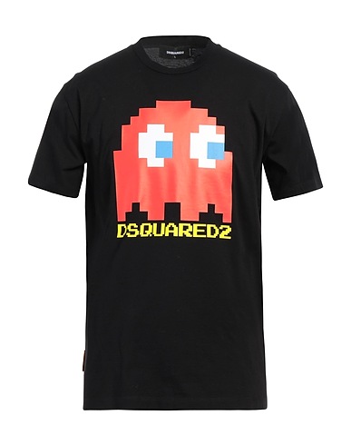 DSQUARED2 티셔츠 블랙 100% 코튼