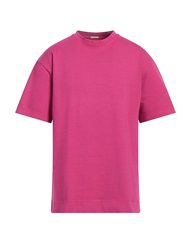 MASSIMO ALBA Basic T-Shirt Magenta 100% Cotton