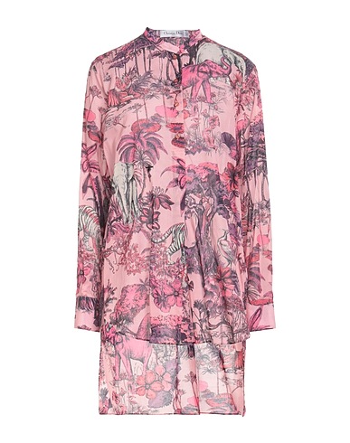DIOR Floral shirts & blouses Pink 100% Cotton