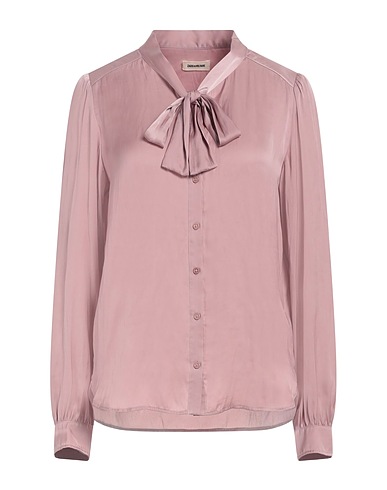 ZADIG&VOLTAIRE Solid colour shirts & blouses Antique rose 100% Polyester