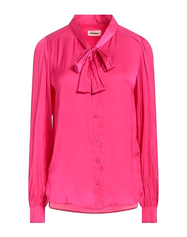 ZADIG&VOLTAIRE Solid color shirts & blouses Fuchsia 100% Polyester