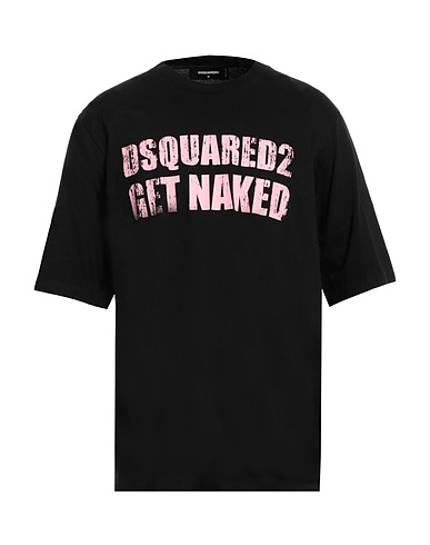 DSQUARED2 T-shirt Nero 100% Cotone