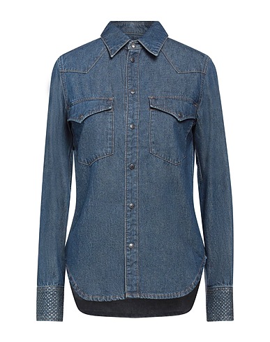 ZADIG&VOLTAIRE Jeanshemd Blau 100% Baumwolle