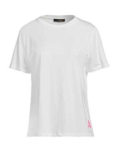 ACTITUDE by TWINSET Basic T-Shirt White 100% Cotton