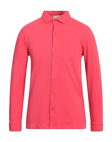 CASHMERE COMPANY Solid color shirt Coral 100% Cotton